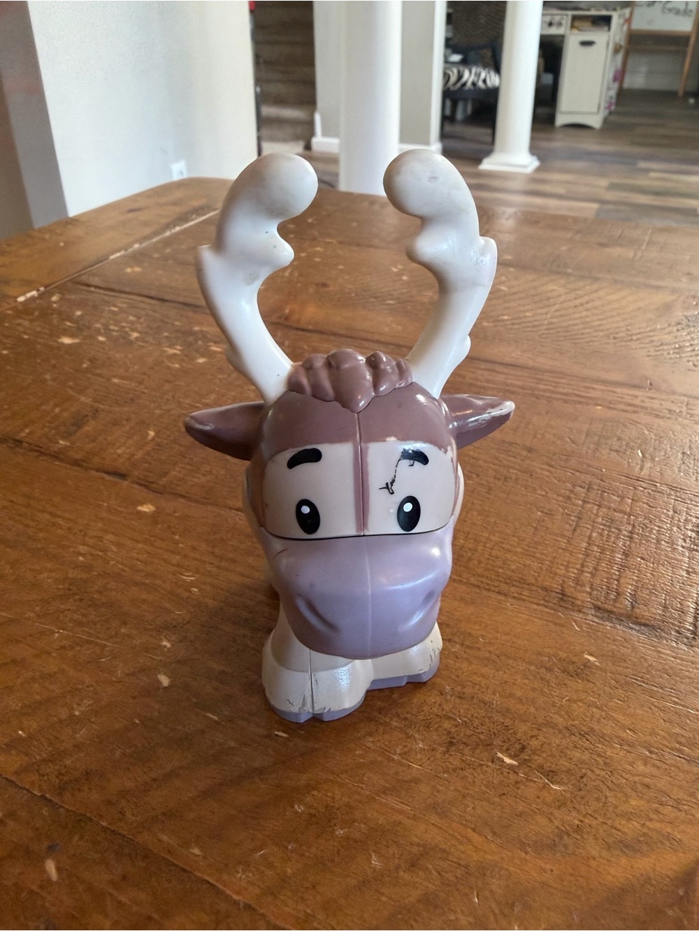 Fisher Price Little People Sven as is. Has paint wear